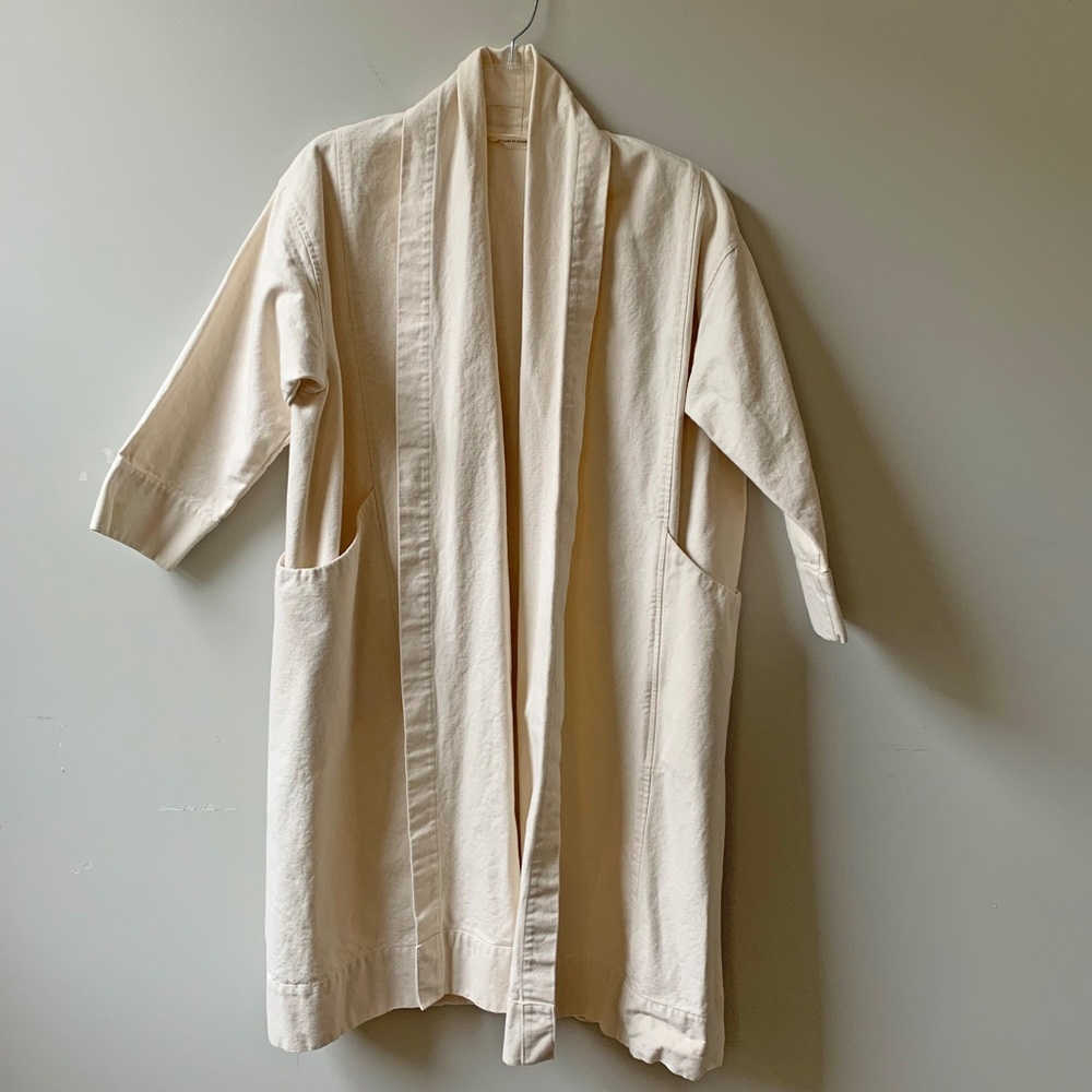 Elizabeth Suzann Natural Canvas Clyde Trench